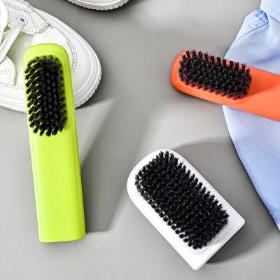 China Special Long Handle Short Handle Shoe Brush Sustainable Soft-Stiffened Shoe Use Brush Shoe Care Mixed Decontamination for sale