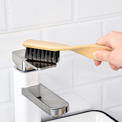 China Viable soft bristles do not scratch the streamlined brush body, which is convenient to clean the shoe brush for sale