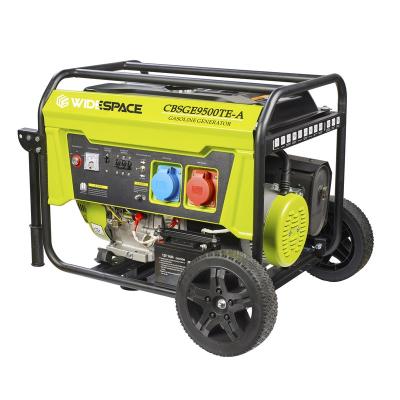 China Easy Machinery Engines Generator 5kw Gasoline Generator Set 8500w Gasoline Generator 25L for sale