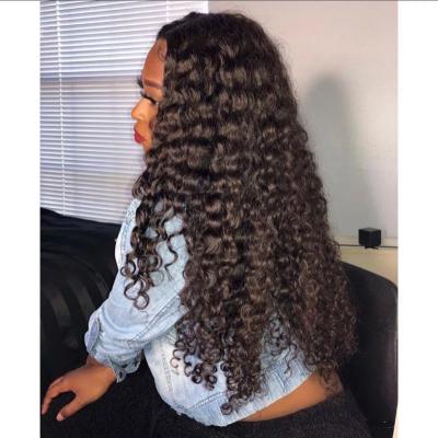 China New Arrival LOOSE DEEP WAVE Virgin Human Hair Cambodian Wigs For Color Women,Cambodian Loose Deep Wavy Curly Lace Front Hair Wigs 5*5 HD for sale