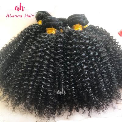 China No Tangle No Shedding Best Quality Hot Selling 12A Virgin Curly Human Hair 3C4A Curly Unprocessed Natural Color No Tangle No Shedding 10