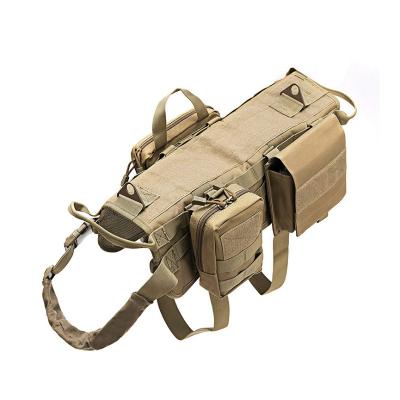 China Factory direct sales custom wholesale outdoor clothing good quality tactical suit dog accessory dog ​​harness for sale