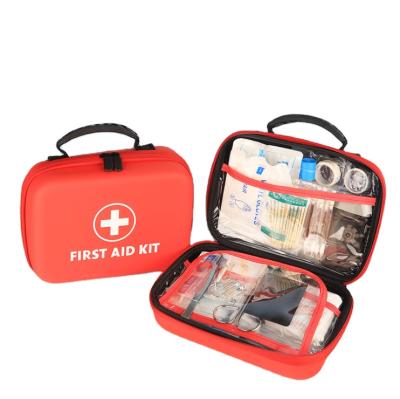 China Custom Hard Shell First Aid Kit Equipment Tool Eva Medical Case With Zipper Hand Carry Travel Case Storage Case Cover for sale