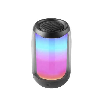 China LED Flashing light KNTECH Full Screen Magic Dream Color Stereo Led Lantern Wireless BT Portable Outdoor Speaker for sale