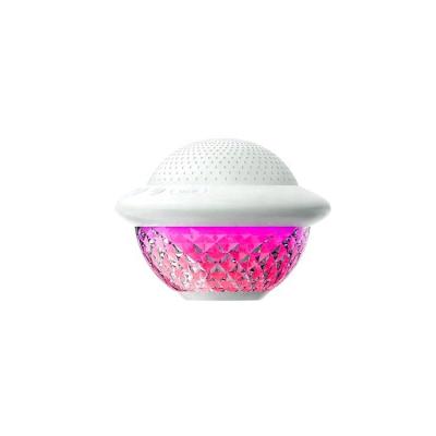 China LED Flashing light FANSBE Portable Swimming Beach Speaker Colorful LED IPX7 Waterproof Floating Bluetooth Pool Speaker for sale