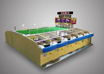 China Electric Video Competition Horse Racing Carnival Games Booth For 12 Players for sale