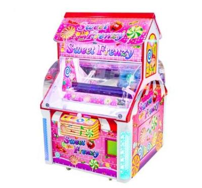 China Sweet Frenzy High quality children 2 player candy machine vending sugar gift game machine for sale