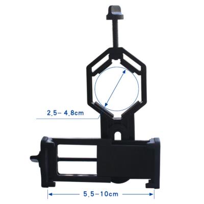 China Phone Adapter for Telescope Phone Adapter for Universal Telescope 5P0078K Telescope Phone Adapter, Binoculars Phone Holder Scope Spot Monocular Camera Mount for sale