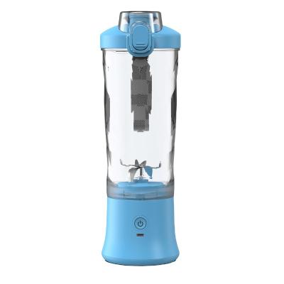 China 2023 Newest Style Handheld Smoothie Blender Refillable Cup 2023 Mini Bottle Juicer Handheld Blenders for sale