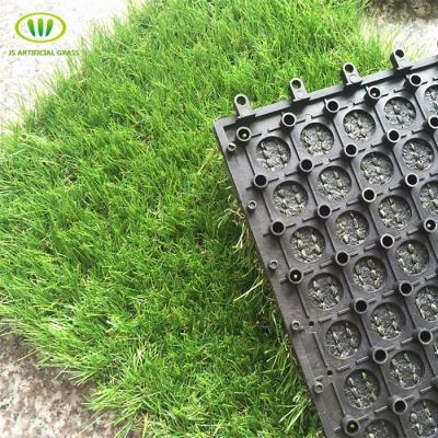 China Field Hot Sales Interlocking Artificial Grass Tile , Outdoor Artificial Grass Tile for sale