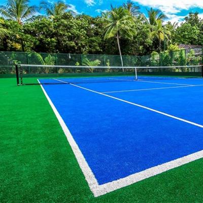 Cina Eco - Friendly Approved Artificial Grass For Tennis Court , Synthetic Grass Tennis Court Cover in vendita