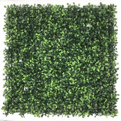 China Art Decor Wholesale Plastic Leaf Rake Artificial Boxwood Panels zu verkaufen