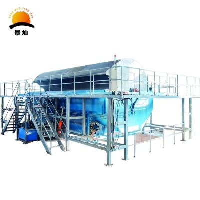 China Building Material Shops Kayak Fishing Boat Plastic Product Rotation Molding Machine For Boat for sale