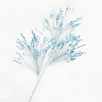 China Christmas Decoration Blue Shinny Spray For Christmas Decoration Glitter Spray For Christmas Decoration for sale