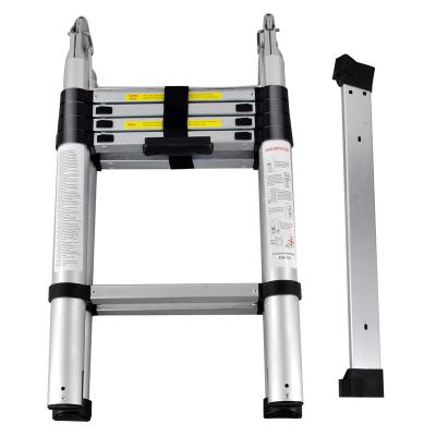 China Folding Ladders 1.6+1.6m Dual Function Side Telescopic Ladder Multi Purpose Joint Purpose Hinge Aluminum Alloy 6063 A Free Frame Bracket for sale