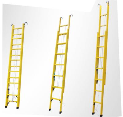 China Folding Ladders Fiberglass Ladder Extension Combination Rope Assisted Heavy Side Double Function Folding Insulation Universal Electricians for sale