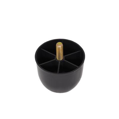 China M10 Screw 60mm Height Plastic Sofa Legs Furniture Accessories Replacement Furniture Sofa Feet for sale