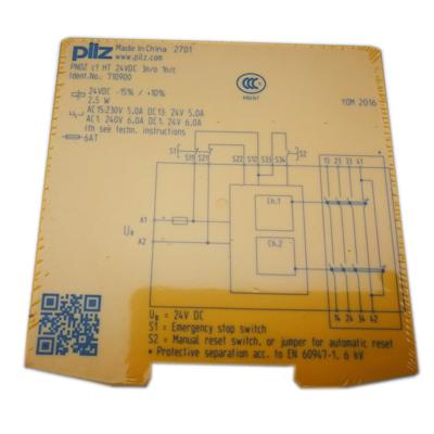 China Dual Channel Safety Relay (PILZ) PNOZ c1 HV 24VDC for Haitian Injection Molding Machine PNOZ-HT1 for sale