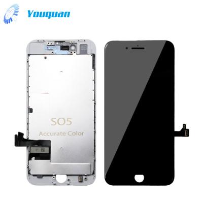 China New arrivals quality SO5 lcd screen display for iphone 8 black white repair, China mobile phone lcd manufacturer SO5 lcd for iphone for sale