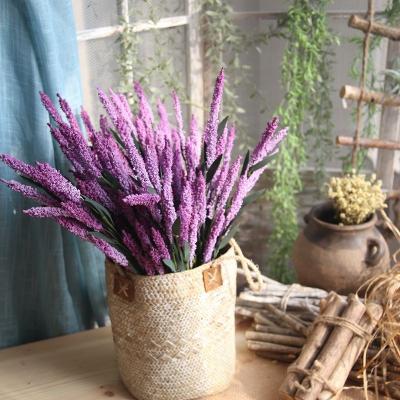 China Wholesale Durable Plant Artificial Flower Lavender Foam Lavender For Plant Home Decoration for sale