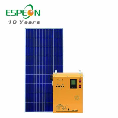 China Home Portable Mini Home Solar Generators With 500W Solar Panels for sale