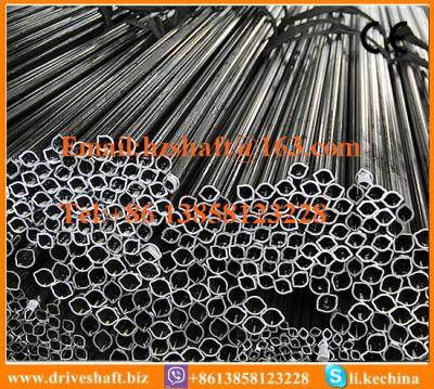 China PTO SHAFT triangular steel tube and flower shape seamless steel pipe for PTO shaft for sale