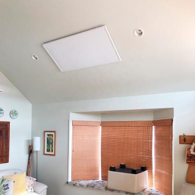 China Hotel Ceiling Mounted Electric Infrared Heating Panels For Yoga Hot Room for sale