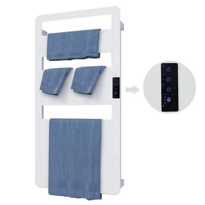 China Towel Heater Byecold Wall Mounted Electric Towel Radiator Thermostat Electric Towel Bathroom Drying Warmer Rack for sale