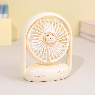 China NO Small USB Air Fan Cooler Guangdong Table Mini Rechargeable Portable Electric Fan Personal Portable Desktop Small Electric Fan for sale