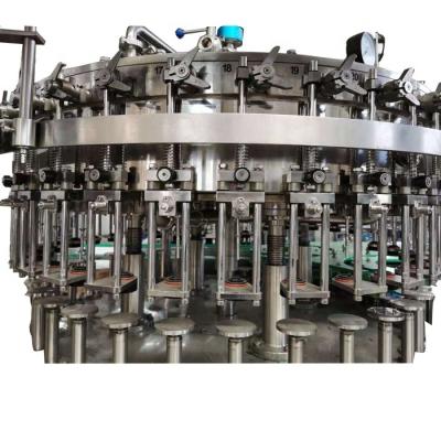 China Food Alochol Cocktail Drink Filling Machine With Glass Bottle Carbonated Soft Drink Production Line for sale