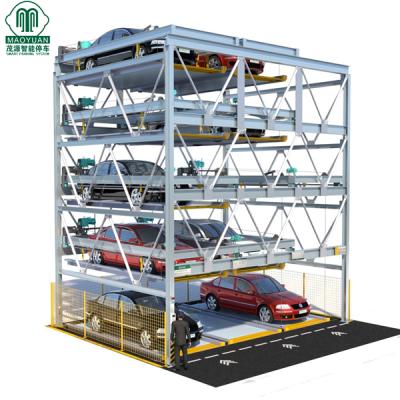 China Steel Automatic Vertical Car Lift Parking for sale