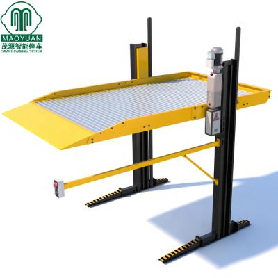 China Steel All Color Available Single Parking Lift Garage Parking System for sale