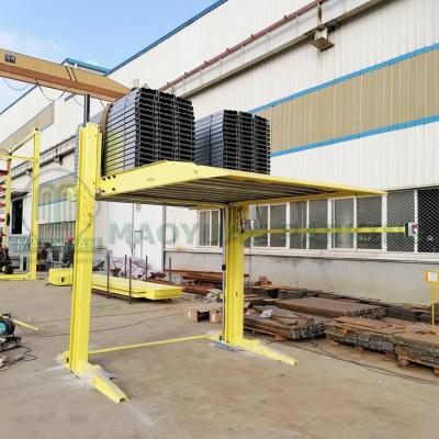 China Two Post Double Stacker Parking Car Lift 2300kgs / 2700kgs for sale