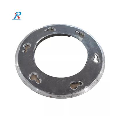 China Pipe connection steel end plate for PHC pile mold for sale