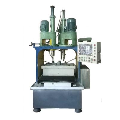 China Building Material Shops Metal Making CNC Turning Vertical Electric Drill Machine / Round Flange Punching Machine for sale