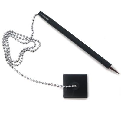 China office & School Pen Secure Pen With Chain, Office Pen Holder Adhesive, Counter Pen With Ball Pen Reception Chain for sale