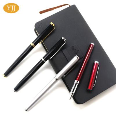 China Office or School Pen High Quality Business Gift Metal Roller Pen Cap-Trollball Luxury Pen for sale