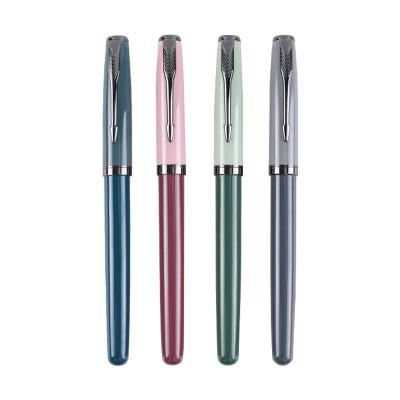 China Rollerball Pen Gel Pen GEL INK PEN Seed Calligraphy Metal Resin Fountain Pen Luxury Fine Tip Eacajess for sale