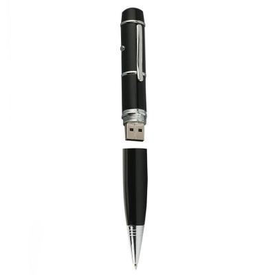 China Office Or School Pen 3 In 1 Multi Function Usb Ball Point Pen With Led Laser Pointer Light for sale