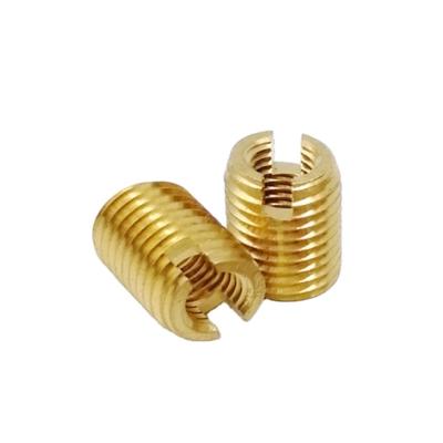 China Thread Fasteners 303 Material Stainless Steel M4 Thread Self Tapping Insert For Plastic for sale