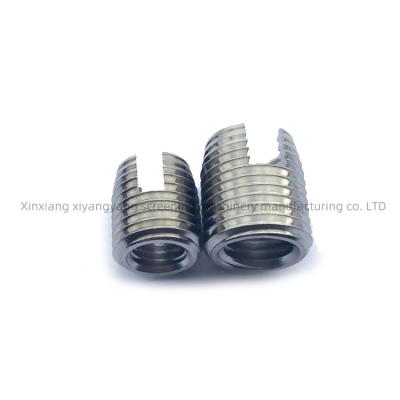 China Plastic Thread Insert Nut Insert M8 Self Tapping Insert for sale