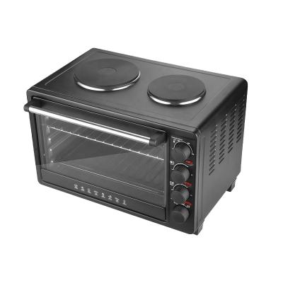 China Temperature Adjustable Household Dried Fruit Barbecue Bread Baking Cake Electric Timing Baking Oven for sale