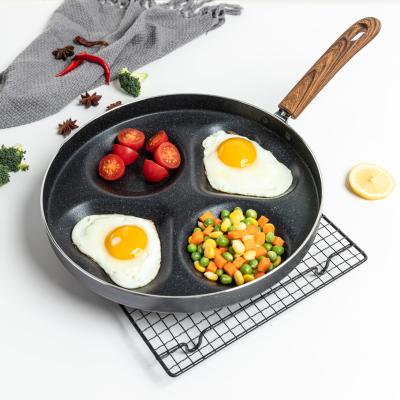 China Factory Price Modern Frying Pan Aluminum Alloy Egg Cooker Pan For Home From Pan Egg Iron Nonstick Deep for sale