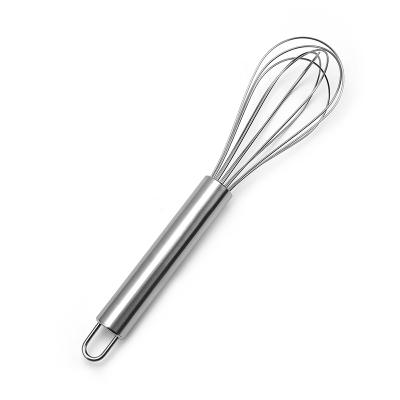 China Viable Kitchen Accessories Metal Ridgid Wire Dough Beater Stainless Steel Hand Egg Beater For Mixing for sale