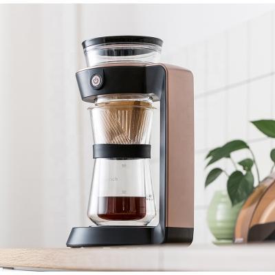 China Classic Coffee Machine Metal Color Drip Coffee Maker Household Hand Brewing Portable Handmade Coffee Maker for sale