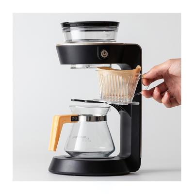 China Coffee Coffee Machine Iced Drip Coffee Maker Set With Filter Coffee Pot Manual Coffee Drip Brewer With Sleeve for sale