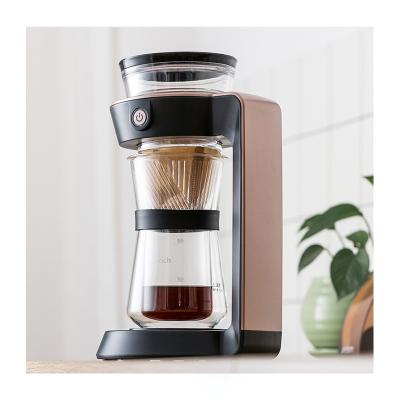 China Coffee Maker Drip Coffee Machine Easy To Use Filters Portable Mini Coffee Maker Extraction Cup 3 Colors for sale