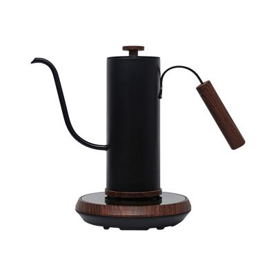 China 360 Degree Rotating Base 400ML Gooseneck Electric Drip Tea With Coffee Kettle Pot for sale