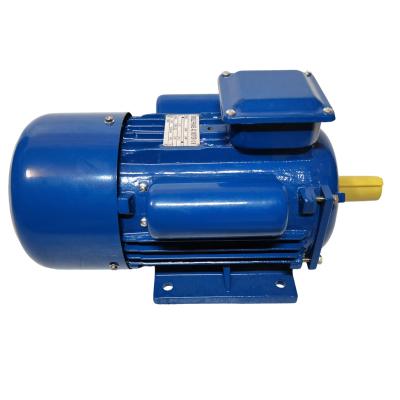 China IP55/IP54/IP44 YC Start Motor YC90S-4 0.75HP Single Phase Double Capacitor AC Asynchronous Motor Single Phase Asynchronous Small Induction for sale