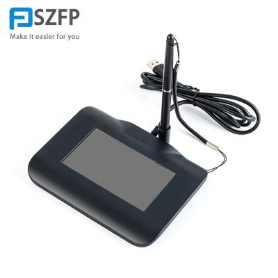 China Electronic digital signature capture protection for bank/office/contract signature 161.4*174.4*10.8mm (L*W*H) 161.4*174.4*10.8mm (L*W*H) for sale